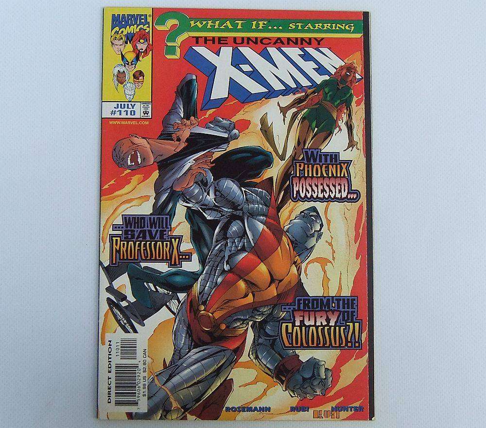 July 1998 - Marvel Comics - What if ....Starring The Uncanny X-Men - Volume 2 , No 110