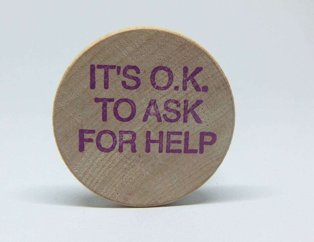 American wooden nickel token -