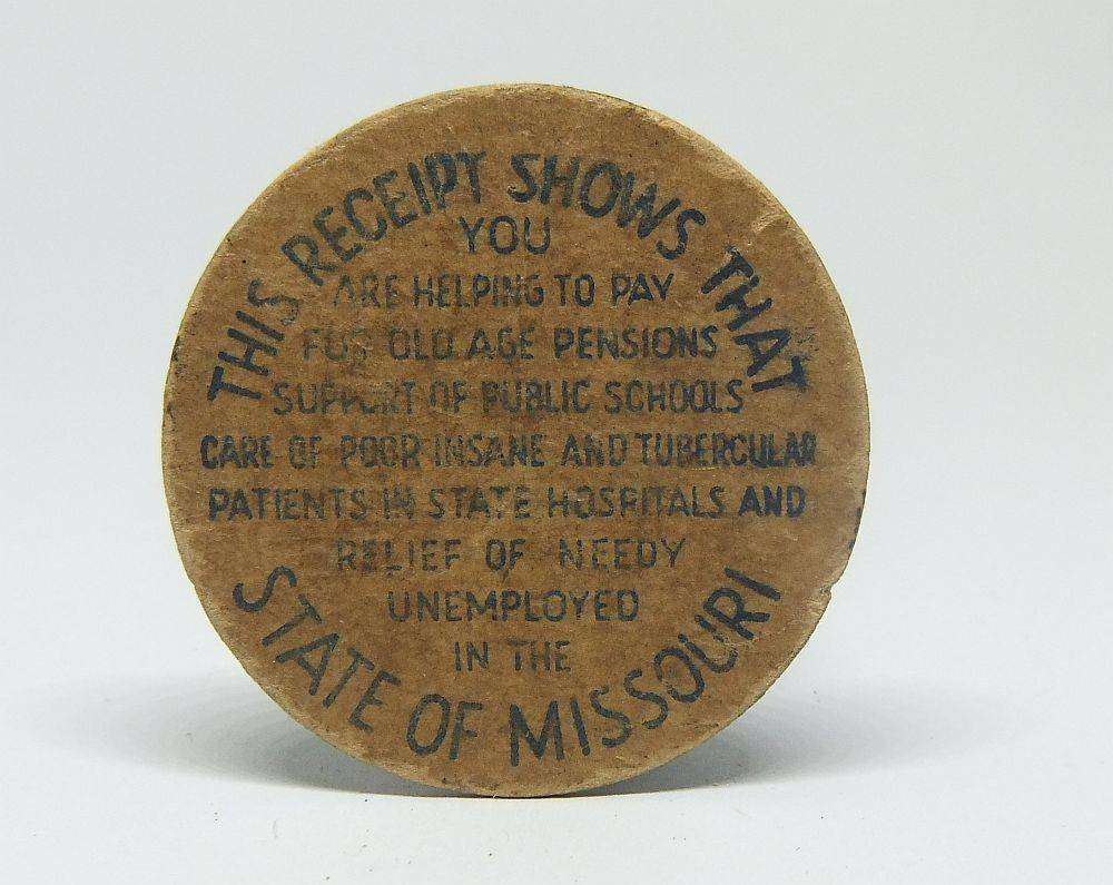 American sales tax token -