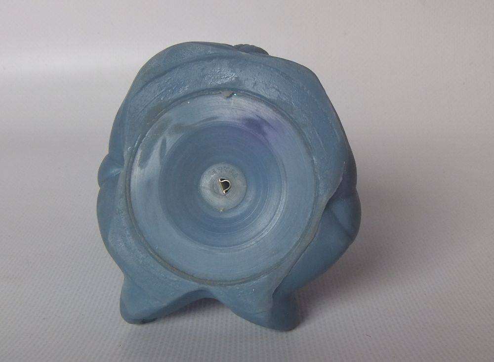 UNDER R100 - Collectable - A vintage blue rubber bear squeak toy in working condition