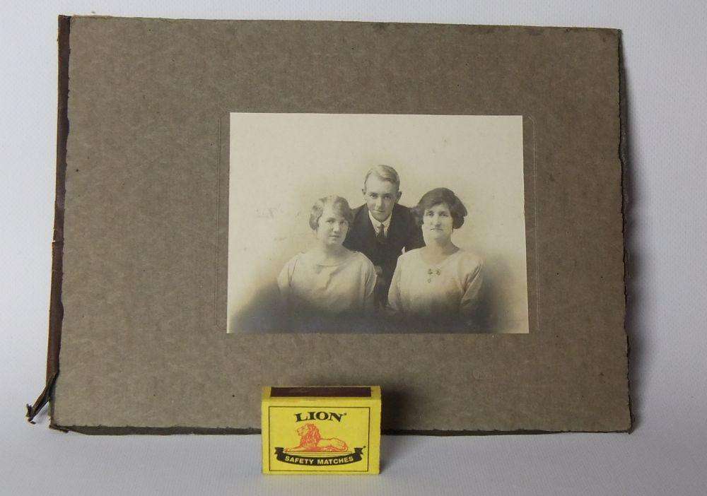 UNDER R100 - Vintage / Antique photograph - Two ladies and a gentleman