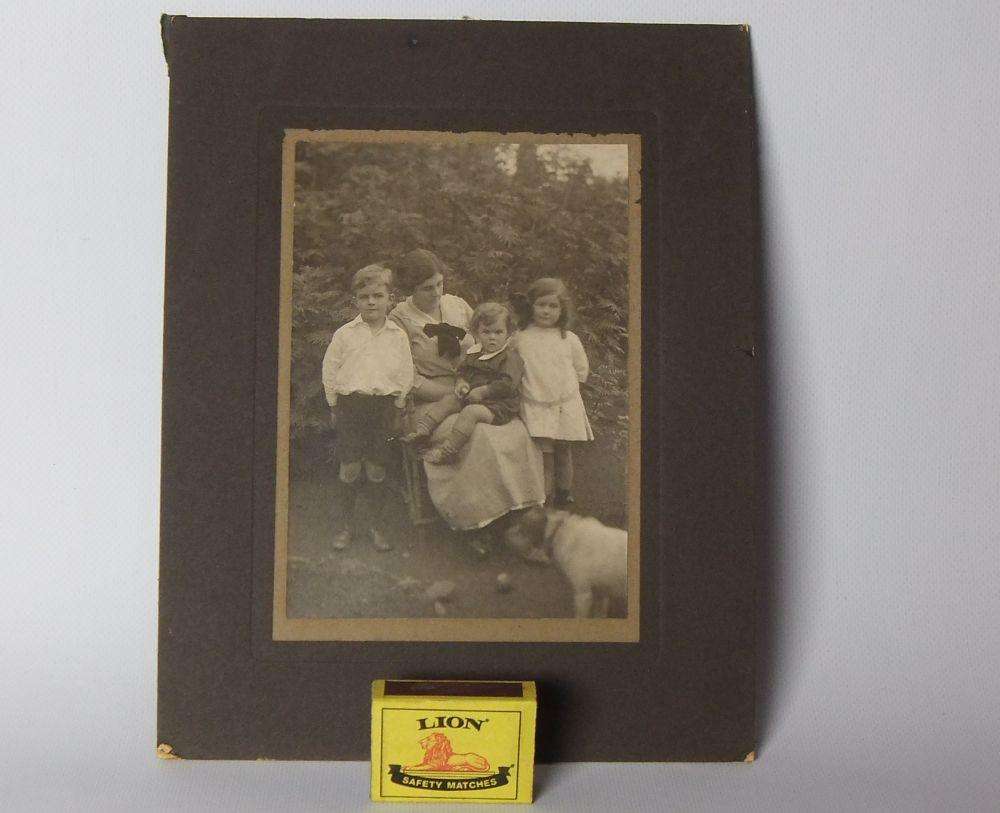 UNDER R100 - Vintage / Antique photograph - Mother and children