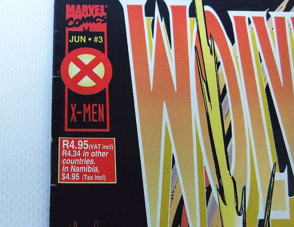 June 1995 - Marvel Comics - Wolverine - Volume 1 No 3