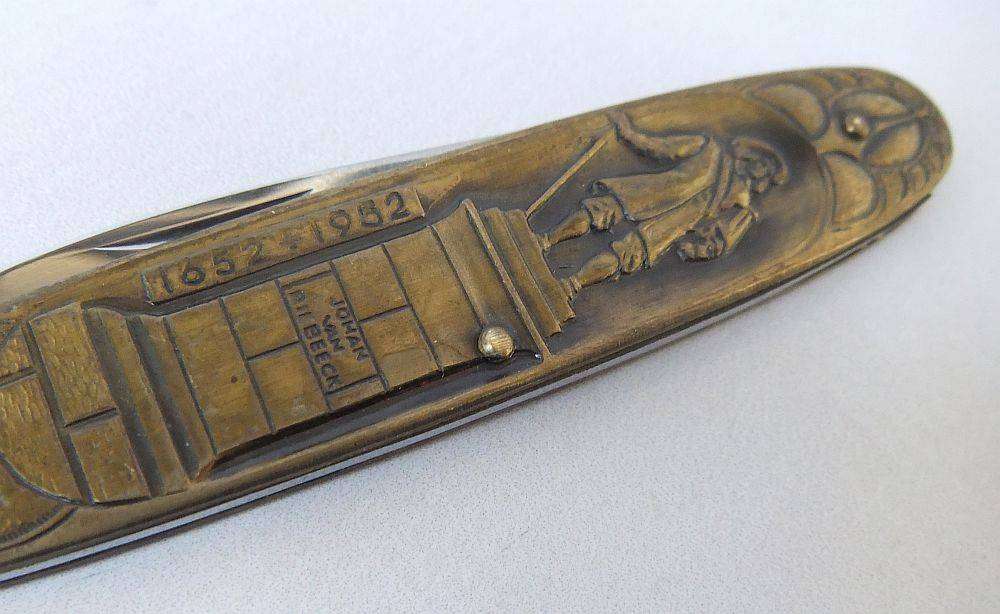 A vintage penknife commemorating the arrival of Jan Van Riebeeck