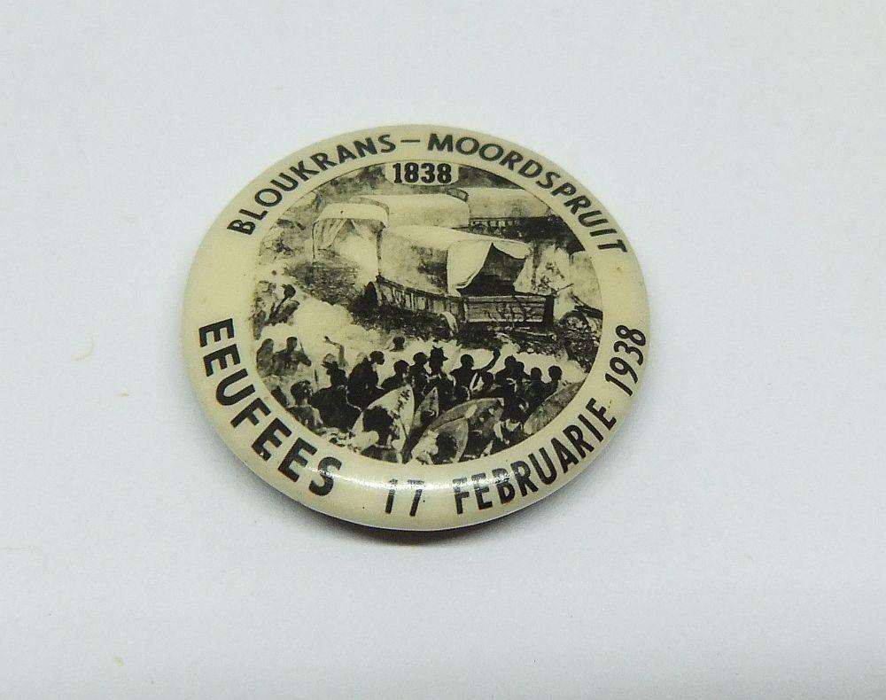 UNDER R100 - Collectable - Africana - Bloukrans - Moordspruit commemorative badge