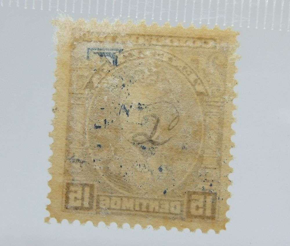 UNDER R100 -Antique / Vintage postage stamp - Venezuela 15 Centimos