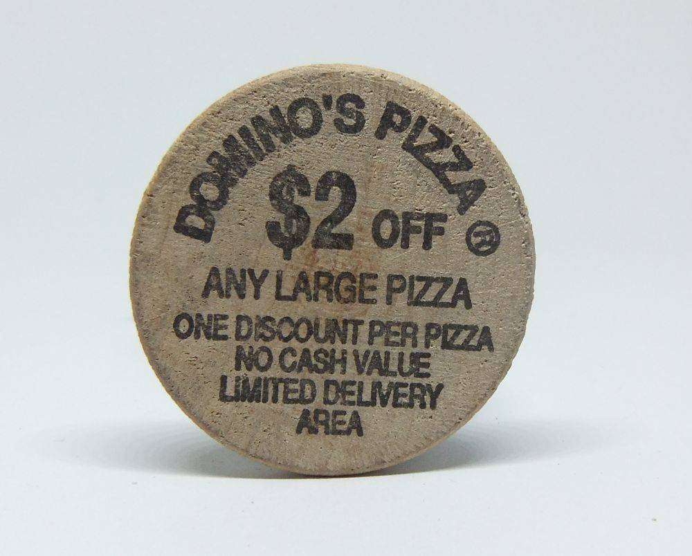 American wooden nickel token -