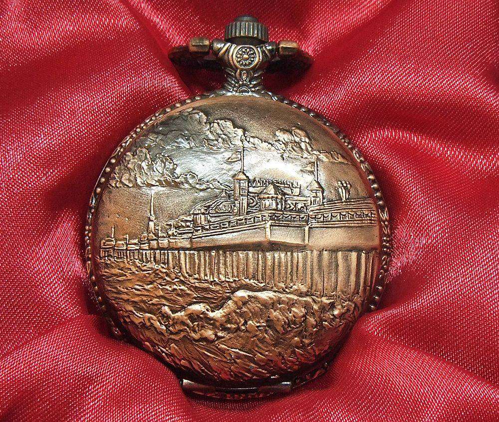 A "Brighton Pier" quartz pocket watch from the Classic Pocketwatches collection