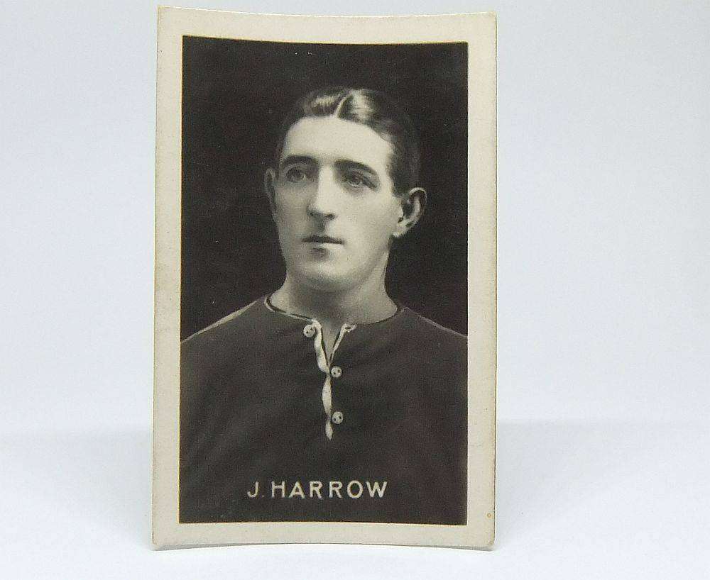 UNDER R100 - 1920`s Sports card - J. Harrow - Football - Chelsea F.C