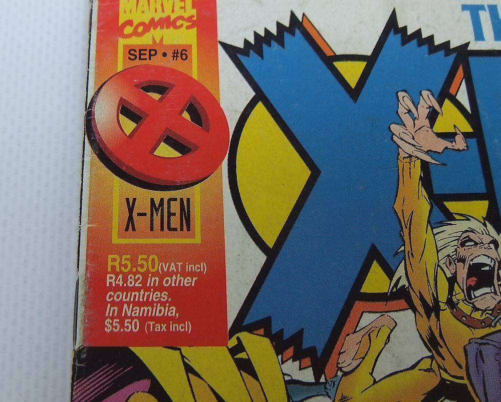 September 1995 - Marvel Comics - X-MEN Volume 1 , No 6