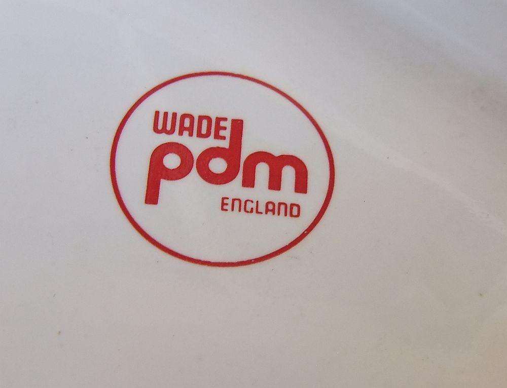 A vintage Bells whisky advertising bar ashtray made by Wade England