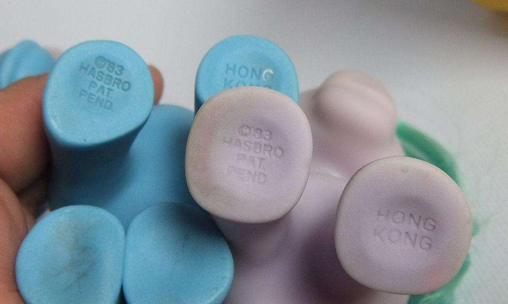 Five vintage early 1980`s My Little Pony ponies