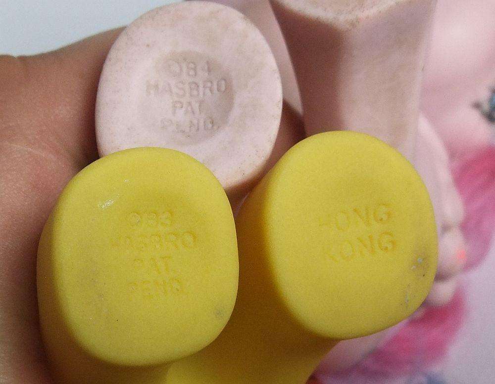 Five vintage early 1980`s My Little Pony ponies