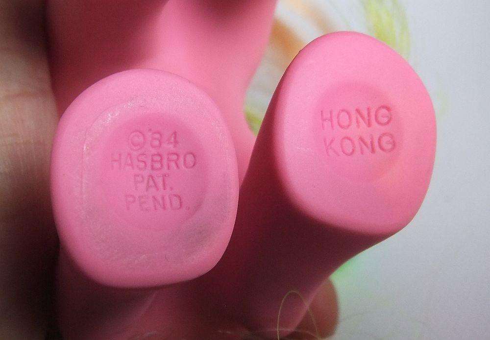 Five vintage early 1980`s My Little Pony ponies