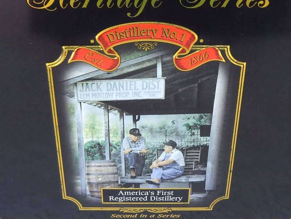 A limited edition Jack Daniels tin canister