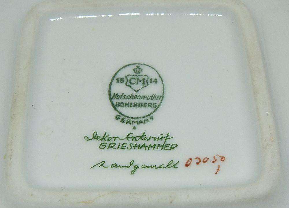 UNDER R100 - Vintage porcelain pin tray / dish - Hutschenreuther Germany