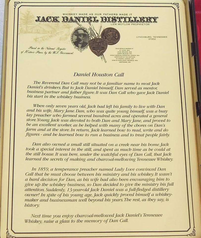 A limited edition Jack Daniels tin canister