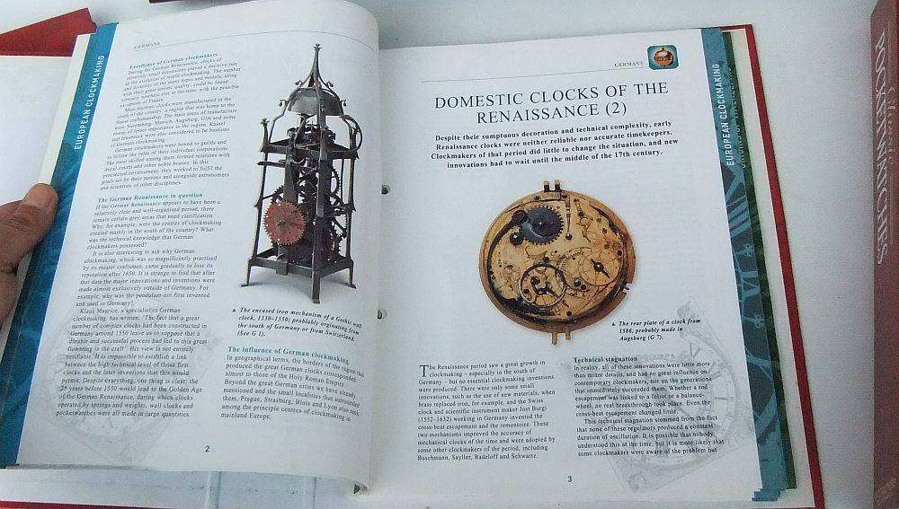 Three files with loads of info on pocket watches & clocks plus two cases to display your collection