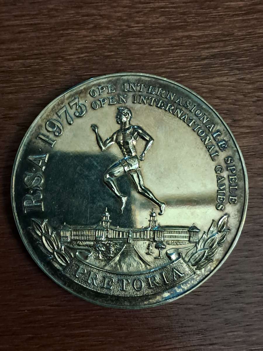 **1973 Pretoria Open International Games Silver Medal**
