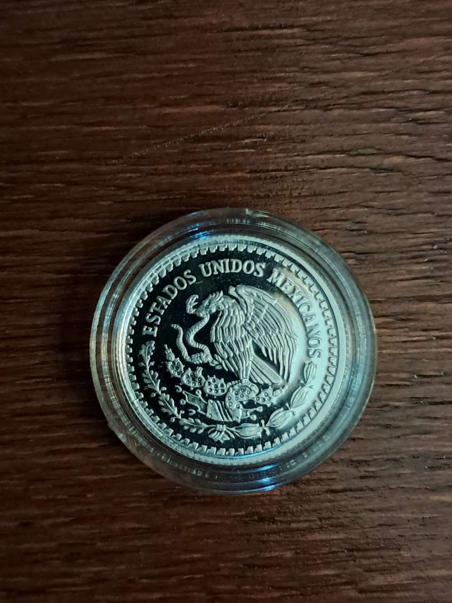 **2010 1/20th OZ .999 Fine Silver Mexican Tickey**