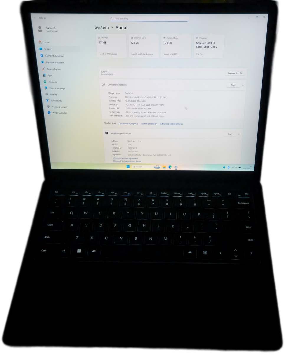 Microsoft Surface 5 Laptop