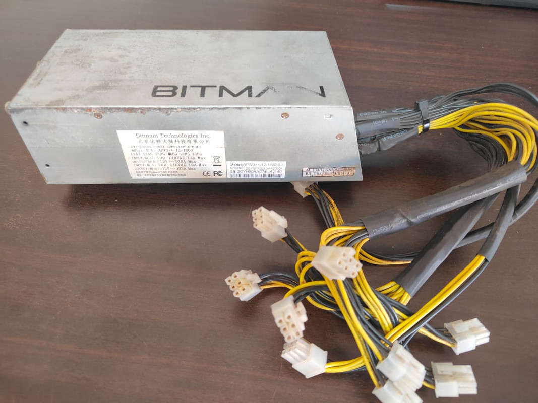Bitmain S9 PSU - 1600W APW3+ PSU