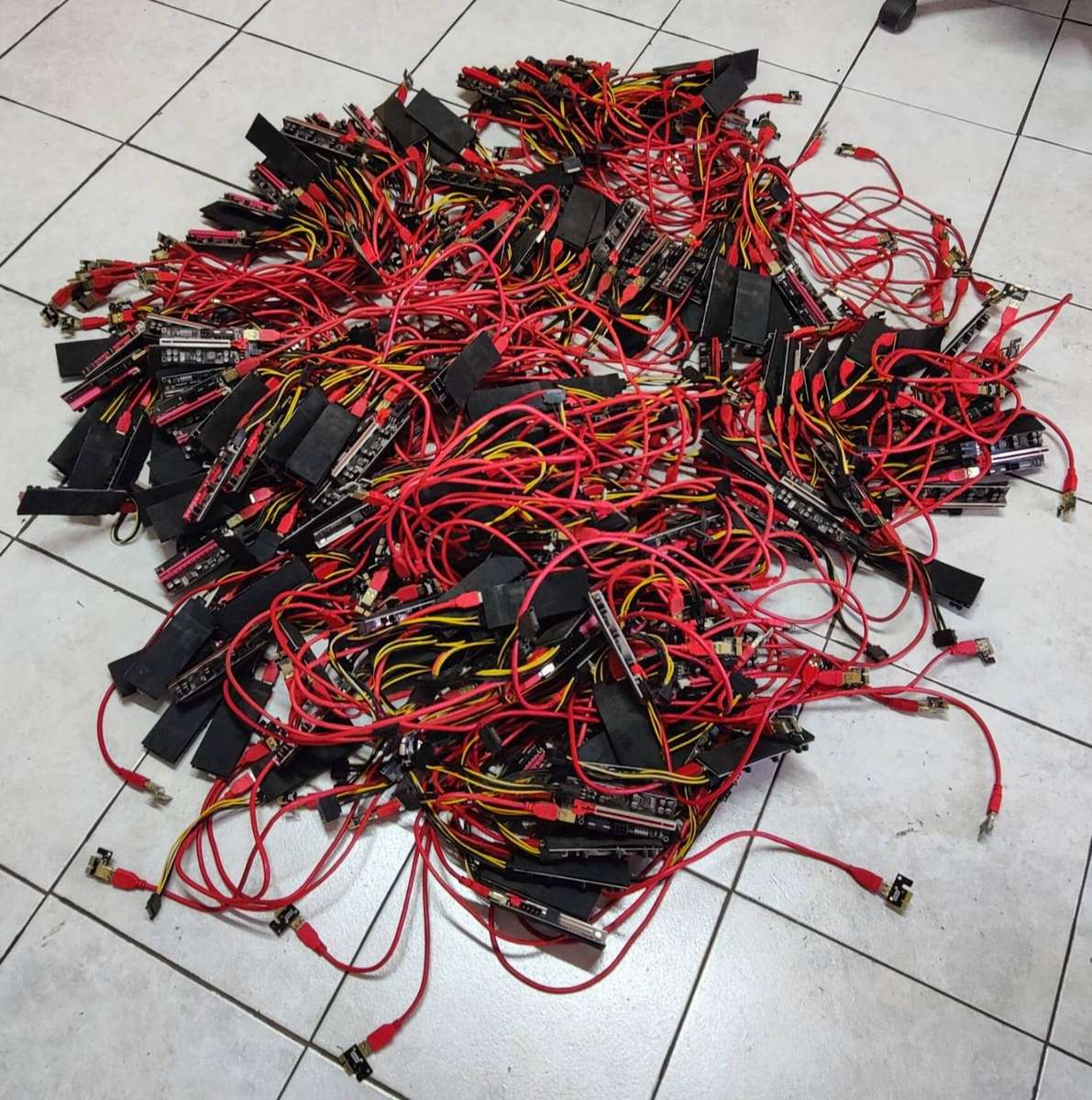 Massive Lot - PCI Risers For GPUs (Over 200!)