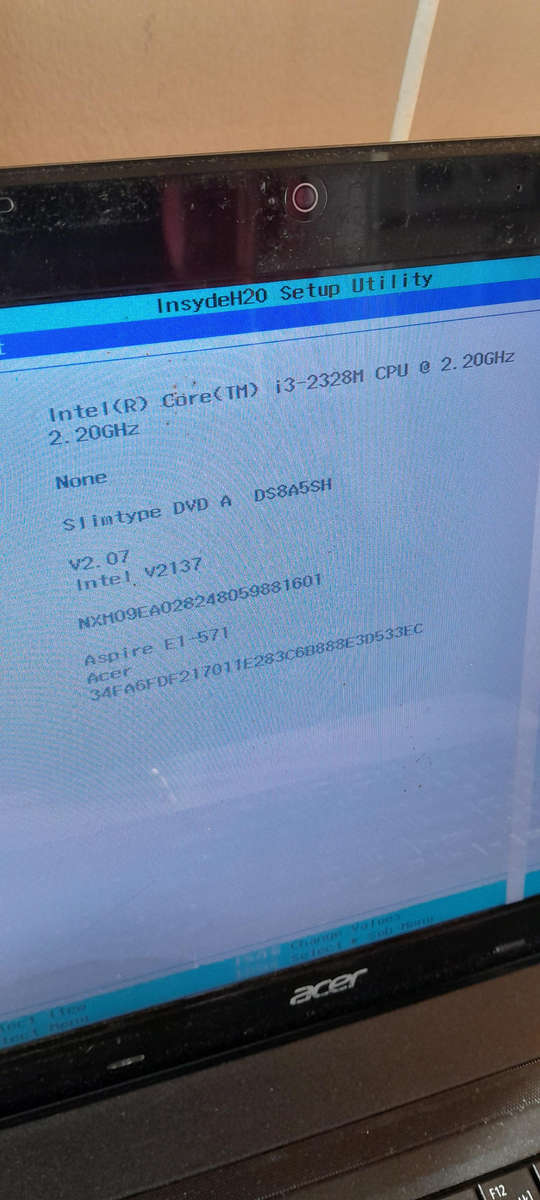 Acer Laptop Working Not Tested