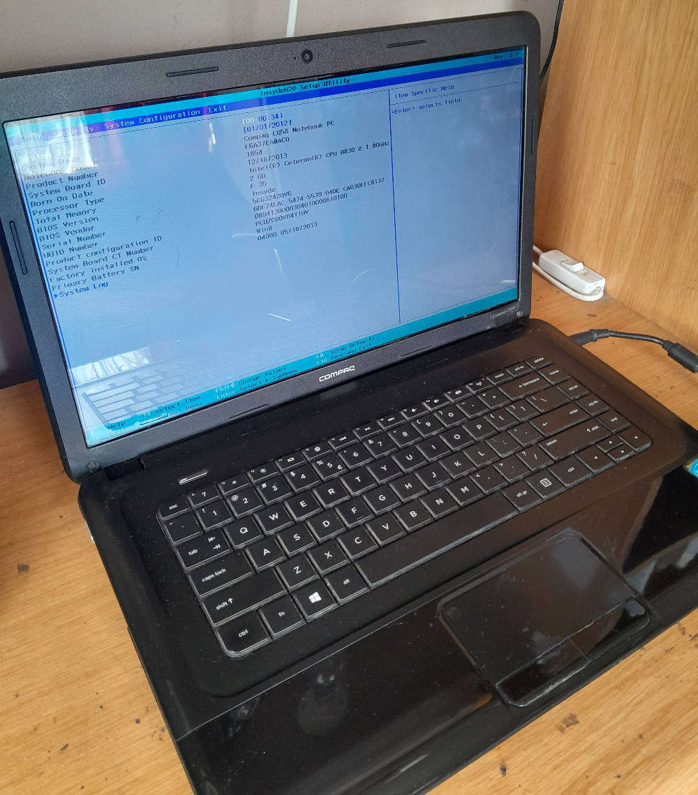 Hp cq58 laptop