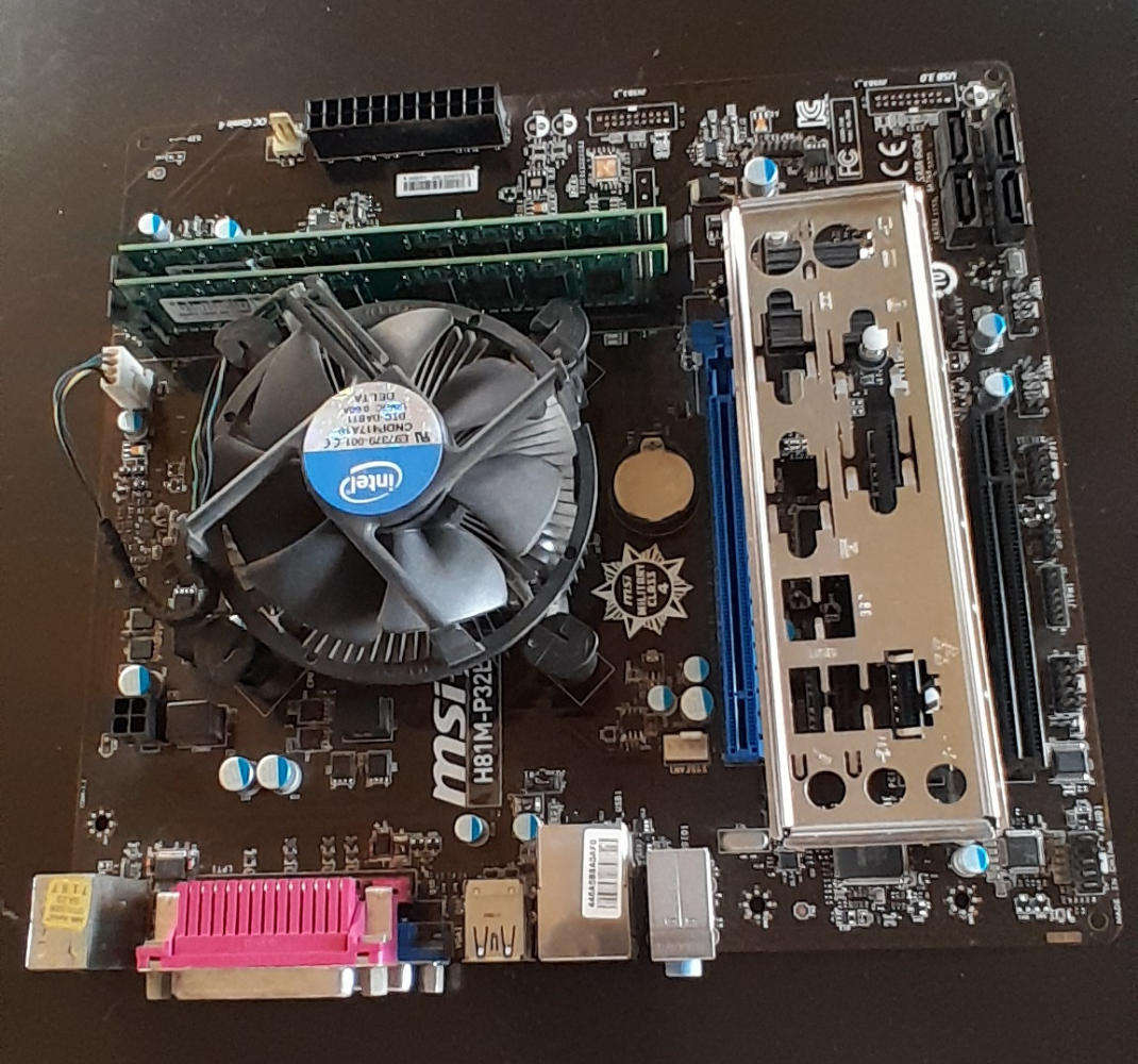 Msi Motherboard H81M-P32L