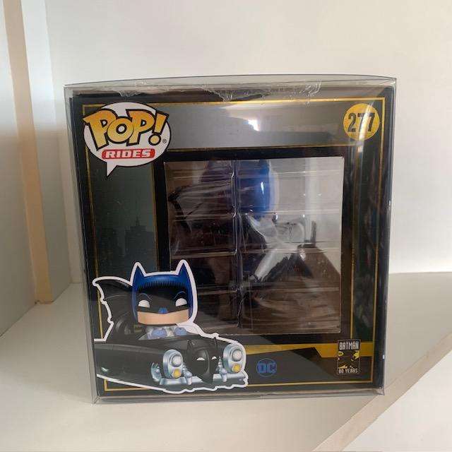 1950 Batmobile Pop rides, Funko Pop #277, With Pop Protector