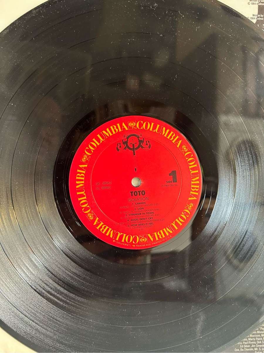TOTO - ISOLATION LP VINYL