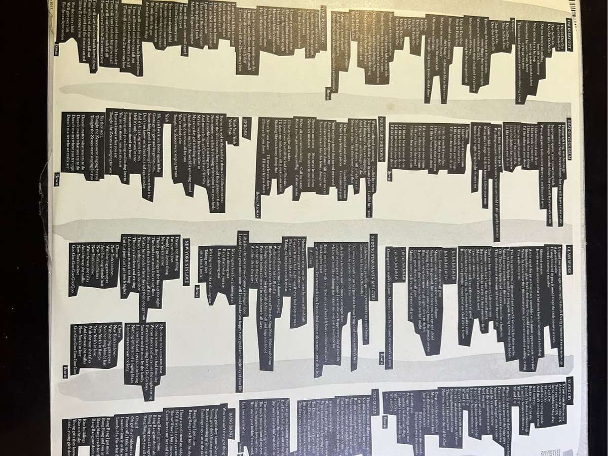 DAVID BOWIE - NEVER LET ME DOWN LP VINYL