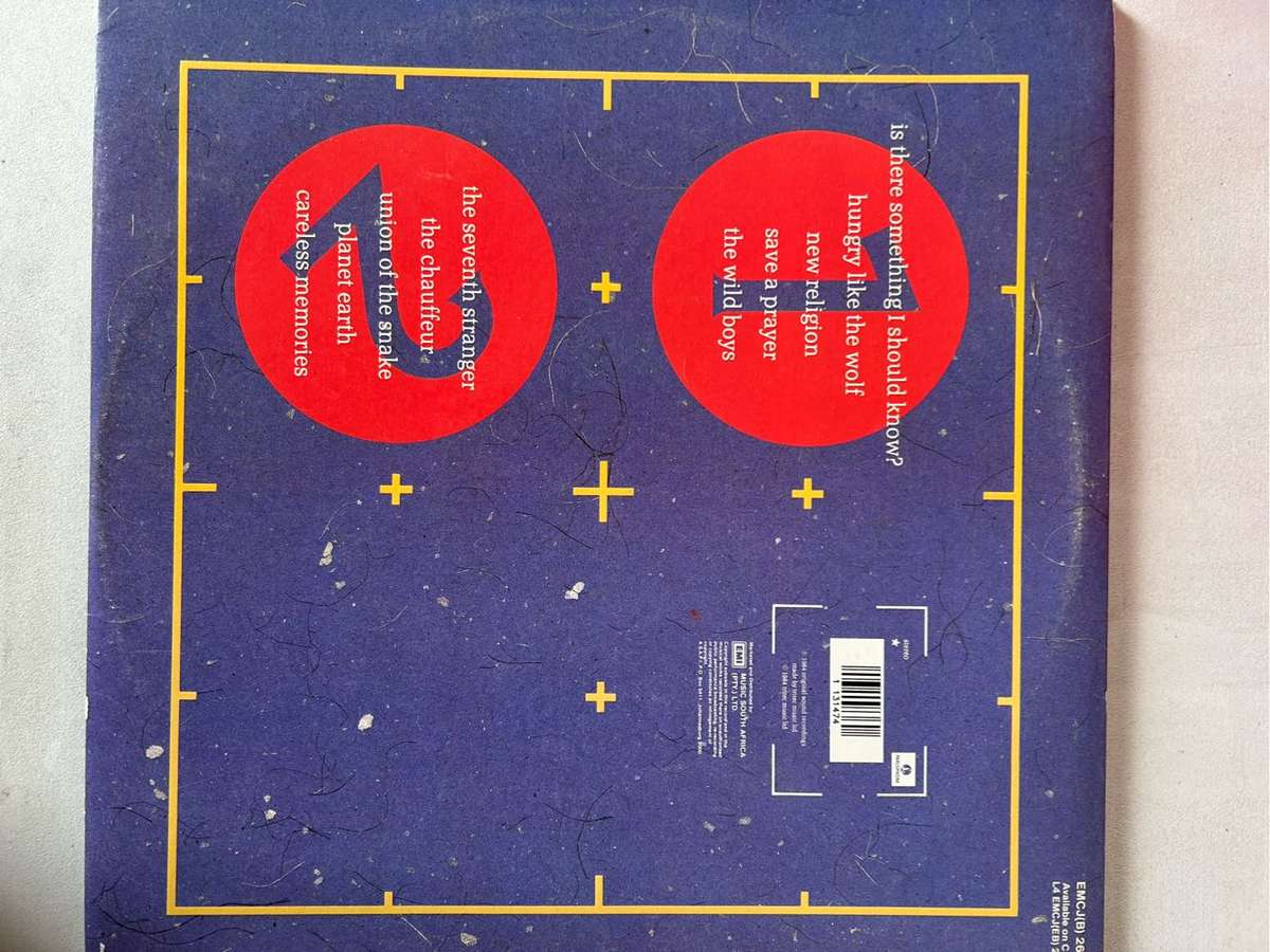 DURAN DURAN - ARENA LP VINYL AND BOOKLET