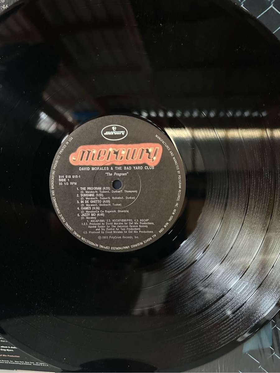 DAVID MORALES &THE BAD YARD CLUB -THE PROGRAM LP ALBUM