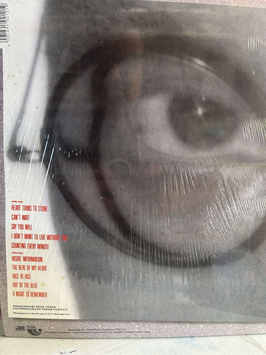 FOREIGNER - INSIDE INFORMATION LP VINYL