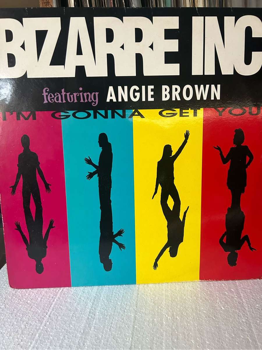 BIZARRE INC FT ANGIE BROWN - IM GONNA GET YOU 12 MAXI LP VINYL