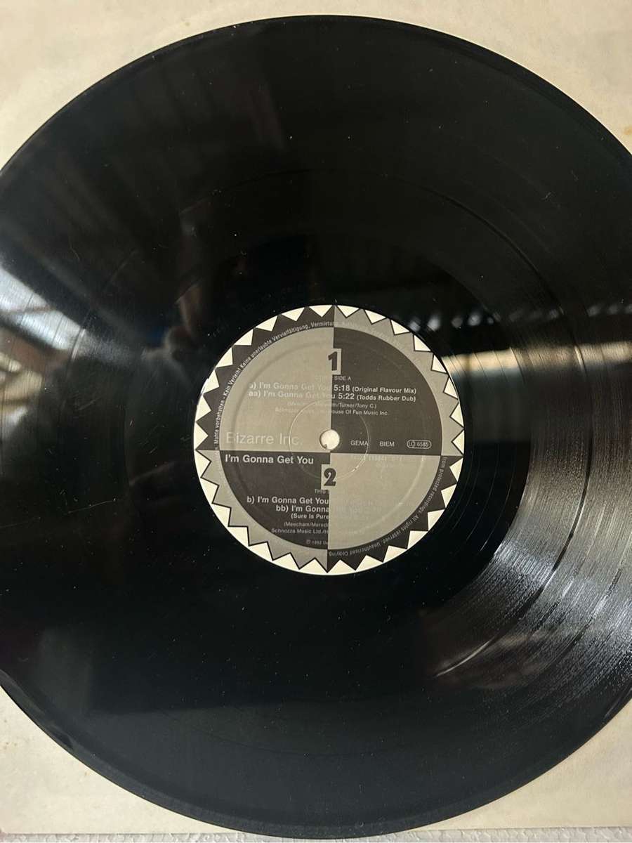 BIZARRE INC FT ANGIE BROWN - IM GONNA GET YOU 12 MAXI LP VINYL