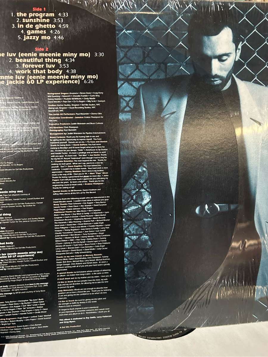 DAVID MORALES &THE BAD YARD CLUB -THE PROGRAM LP ALBUM