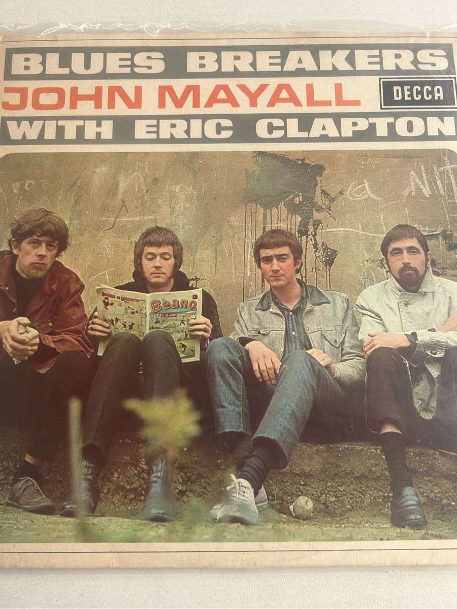JOHN MAYALL WITH ERIC CLAPTON - BLUES BREAKERS LP VINYL