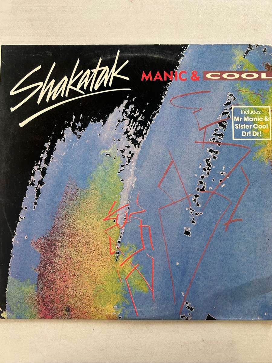 SHAKATAK - MANIC & COOL LP VINYL