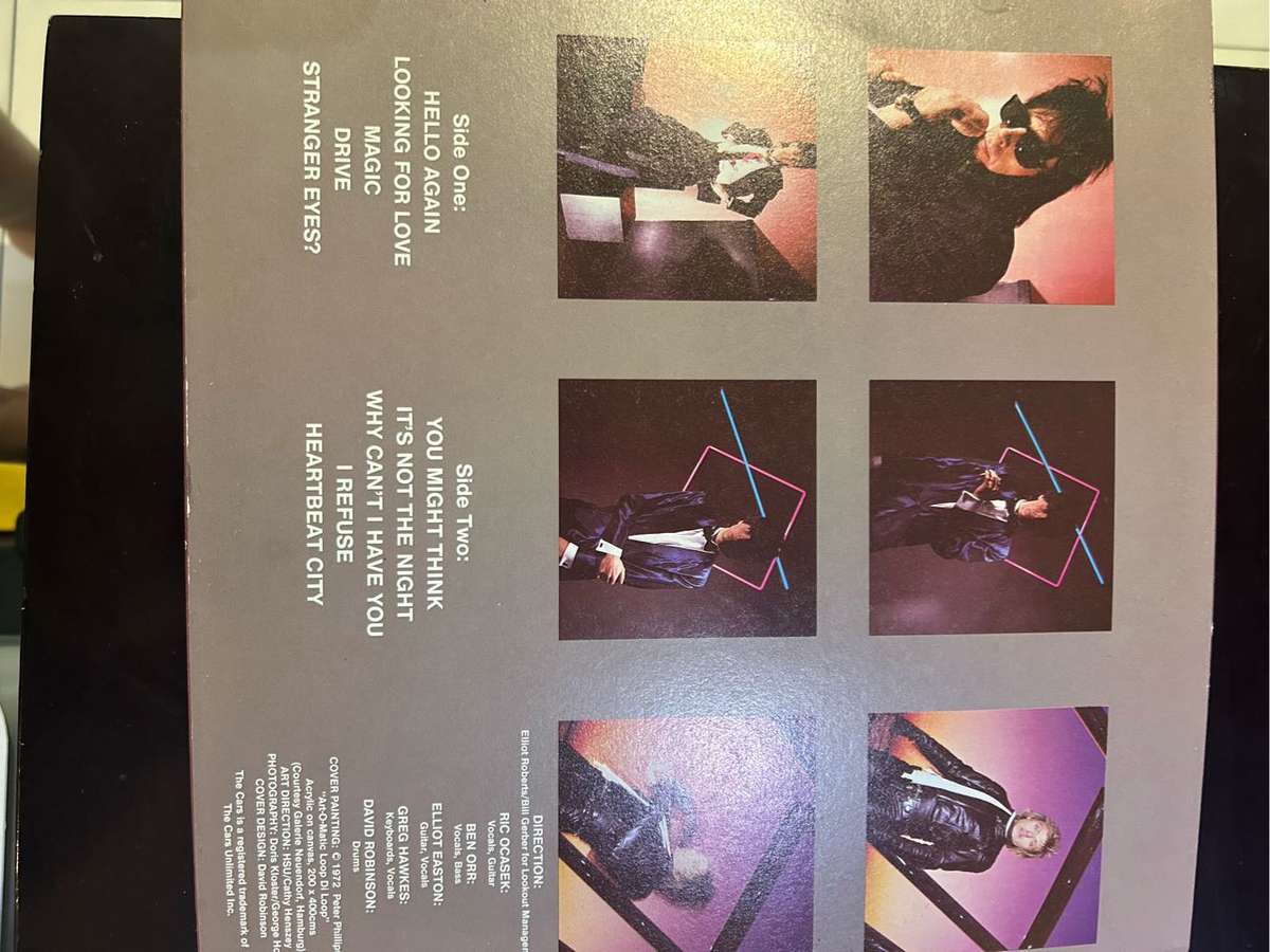 THE CARS - HEARTBEAT CITY LP VINYL