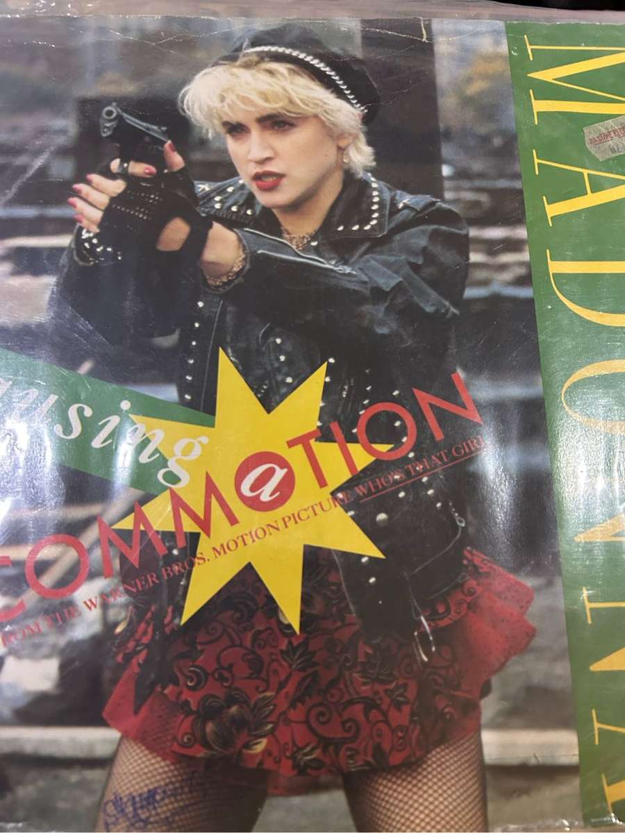 MADONNA CAUSING A COMMOTION MAXI 12 LP VINYL