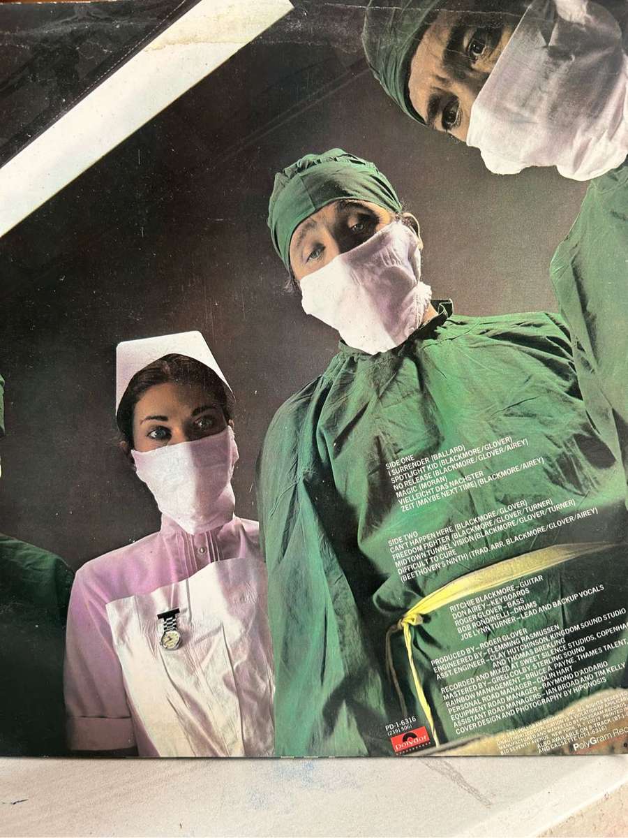 RAINBOW - DIFFICULT TO CURE LP VINYL