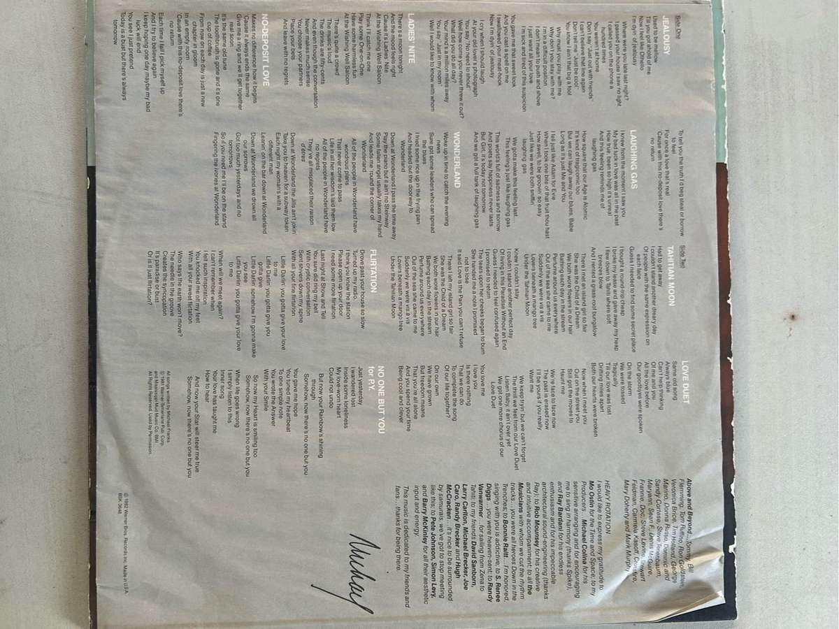 MICHAEL FRANKS - OBJECTS OF DESIRE LP VINYL