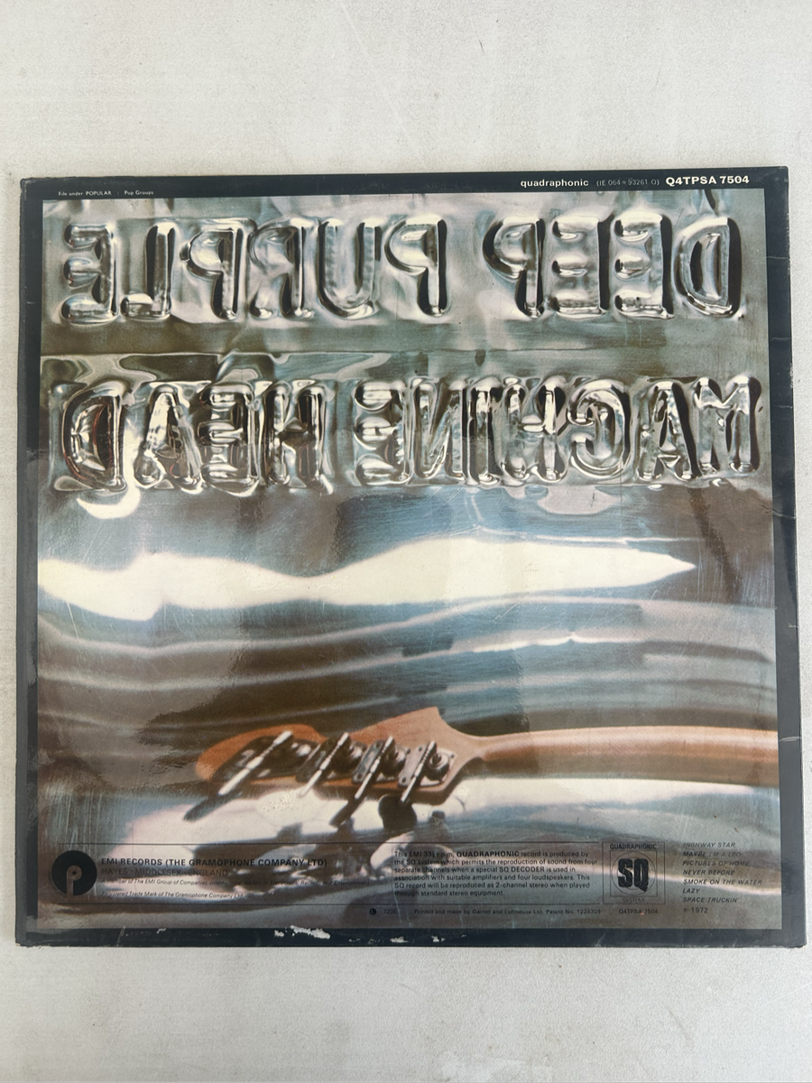 DEEP PURPLE - MACHINE HEAD LP VINYL