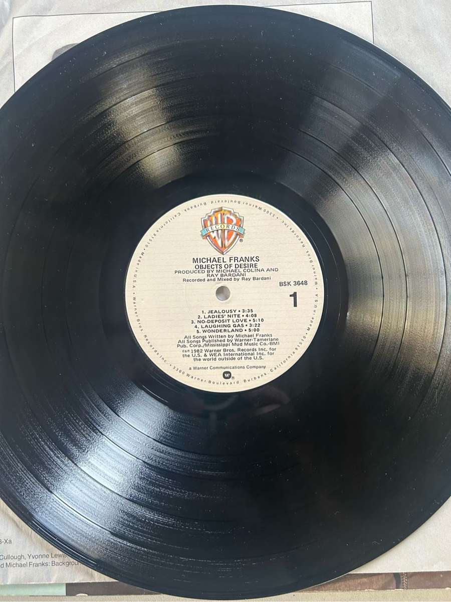 MICHAEL FRANKS - OBJECTS OF DESIRE LP VINYL