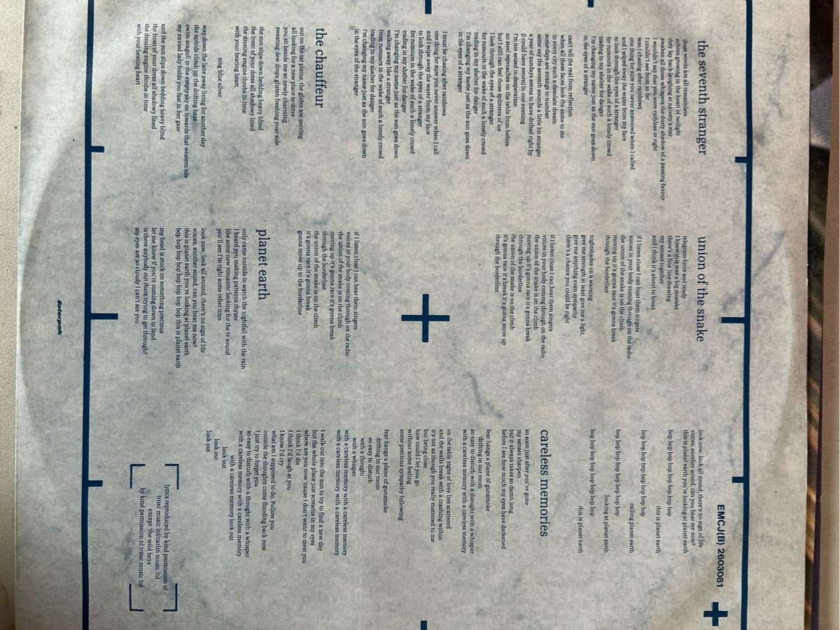 DURAN DURAN - ARENA LP VINYL AND BOOKLET