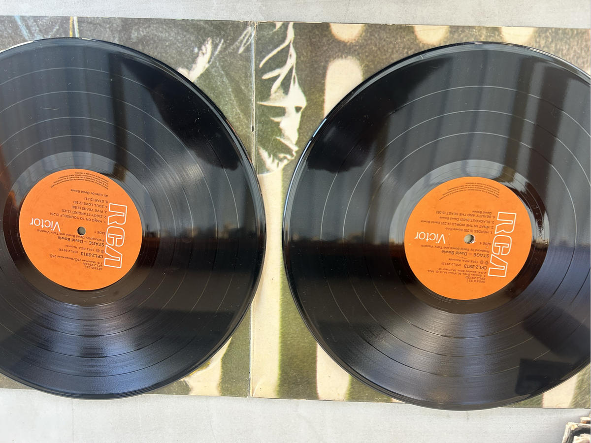 DAVID BOWIE - STAGE 2LP VINYL