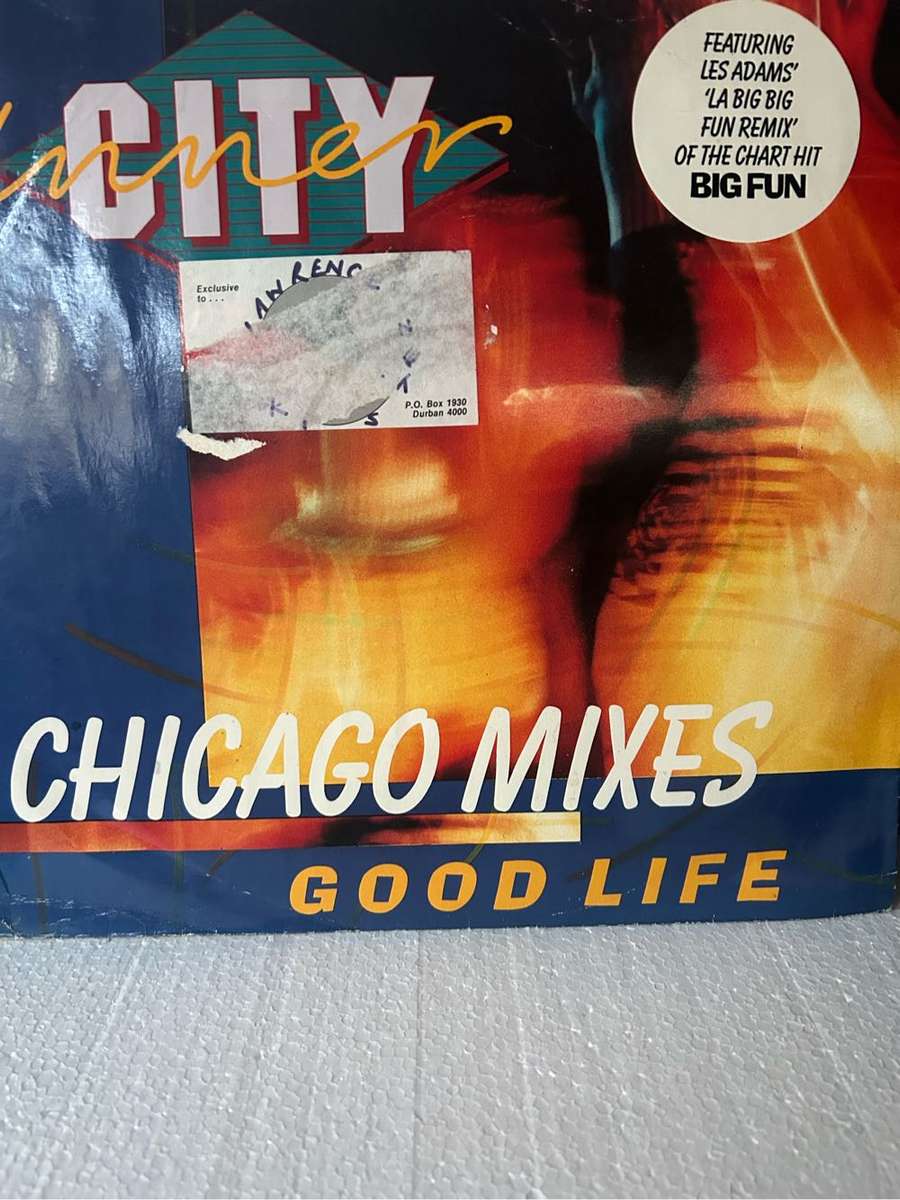 INNER CITY - GOOD LIFE/ BIG FUN 12 MAXI LP VINYL